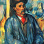 Peasant in a Blue Smock 1897 Painting by Paul Cezanne Art Print (6 Sizes)