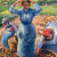 Peasants Harvesting Potatoes 1882 by Camille Pissarro Art Print (6 Sizes)
