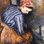 Peasant Woman Warming Herself Fine Art Print 1883 by Camille Pissarro (6 Sizes)