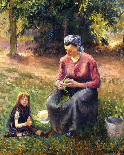 Peasant Woman and Child