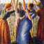 Peasant Women Planting Stakes 1891 by Camille Pissarro Art Print (6 Sizes)
