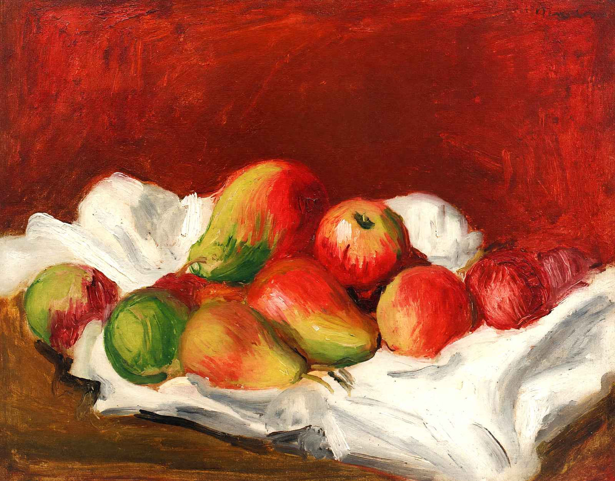 Pears and Apples 1890 Painting by Pierre-Auguste Renoir Art Print (6 Sizes)