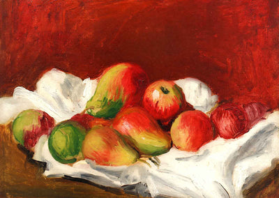 Pears and Apples 1890 Painting by Pierre-Auguste Renoir Art Print (6 Sizes)