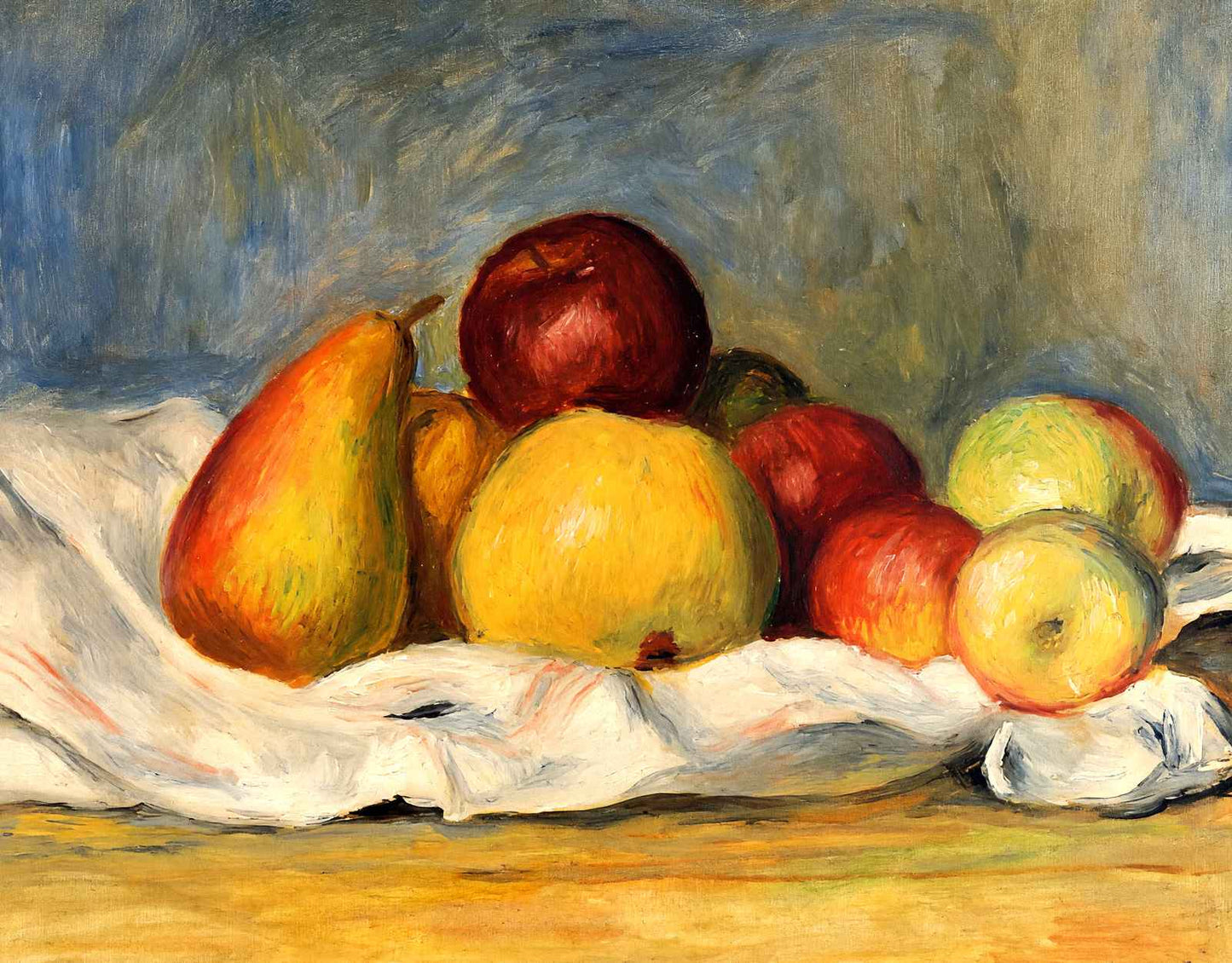 Pears and Apples 1890 Painting by Pierre-Auguste Renoir Art Print (6 Sizes)