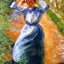 Peasant Donning Her Marmotte art print by Camille Pissarro (1882)