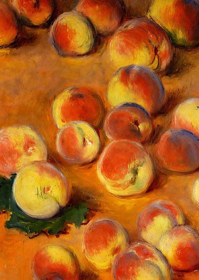 Peaches 1883 Painting by Claude Monet Fine Art Print (6 Sizes) - Premium Print