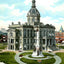 Peoria County Court House Peoria Illinois in 1905 Vintage Print (7 Sizes)
