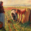 Picking Peas Fine Art Print 1893 Painting by Camille Pissarro (6 Sizes)