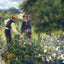 Picking Flowers 1875 Painting by Pierre-Auguste Renoir Art Print (6 Sizes)