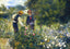 Picking Flowers 1875 Painting by Pierre-Auguste Renoir Art Print (6 Sizes)