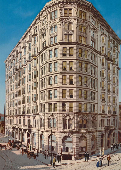 Piedmont Hotel Atlanta Vintage Print (7 Sizes) - Reproduction