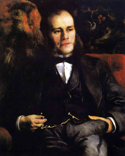 Pierre Henri Renoir Painting by Pierre-Auguste Renoir 8x10" Art Print - Restored