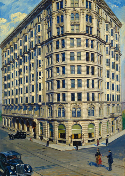 Piedmont Hotel Atlanta in 1905 Art Print (7 Sizes) - Acid Free