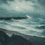 Pier and Rough Sea Bournemouth in 1904 Vintage Print (7 Sizes) - Acid Free