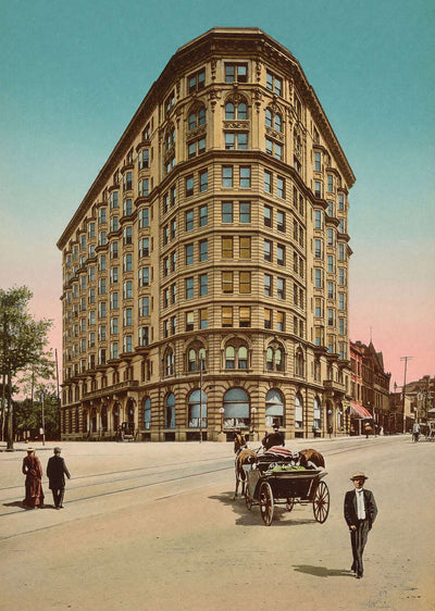 Piedmont Hotel Atlanta in 1906 Vintage Print (7 Sizes) - Acid Free