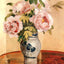 Pink Peonies Fine Art Print 1873 Painting by Camille Pissarro (6 Sizes)