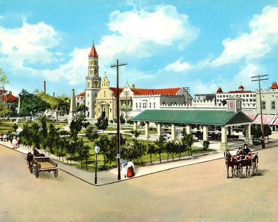 Plaza and Market