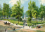 The Plaza Portland in 1908 Vintage Print (7 Sizes) - Premium Quality