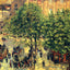 Place Du Theatre-Francais, Spring 1898 by Camille Pissarro Art Print (6 Sizes)