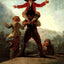 Playing at Giants 1792 Painting by Francisco Goya Art Print (6 Sizes)