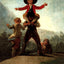Playing at Giants 1792 Painting by Francisco Goya Art Print (6 Sizes)