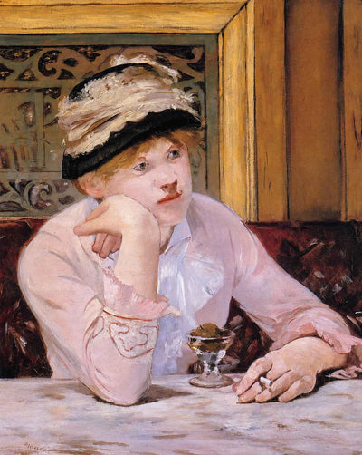 Plum fine art print by Edouard Manet (1878)
