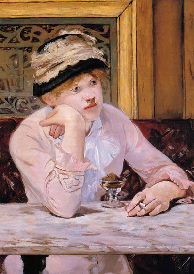 Plum Fine Art Print 1878 Painting by Edouard Manet (6 Sizes) - Retouched