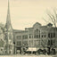Methodist Church and Kidder Building vintage photo