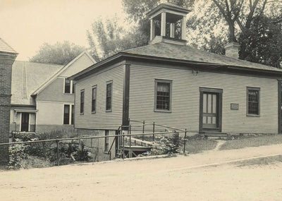Webster Court House Plymouth NH in 1806 Vintage Print (7 Sizes)
