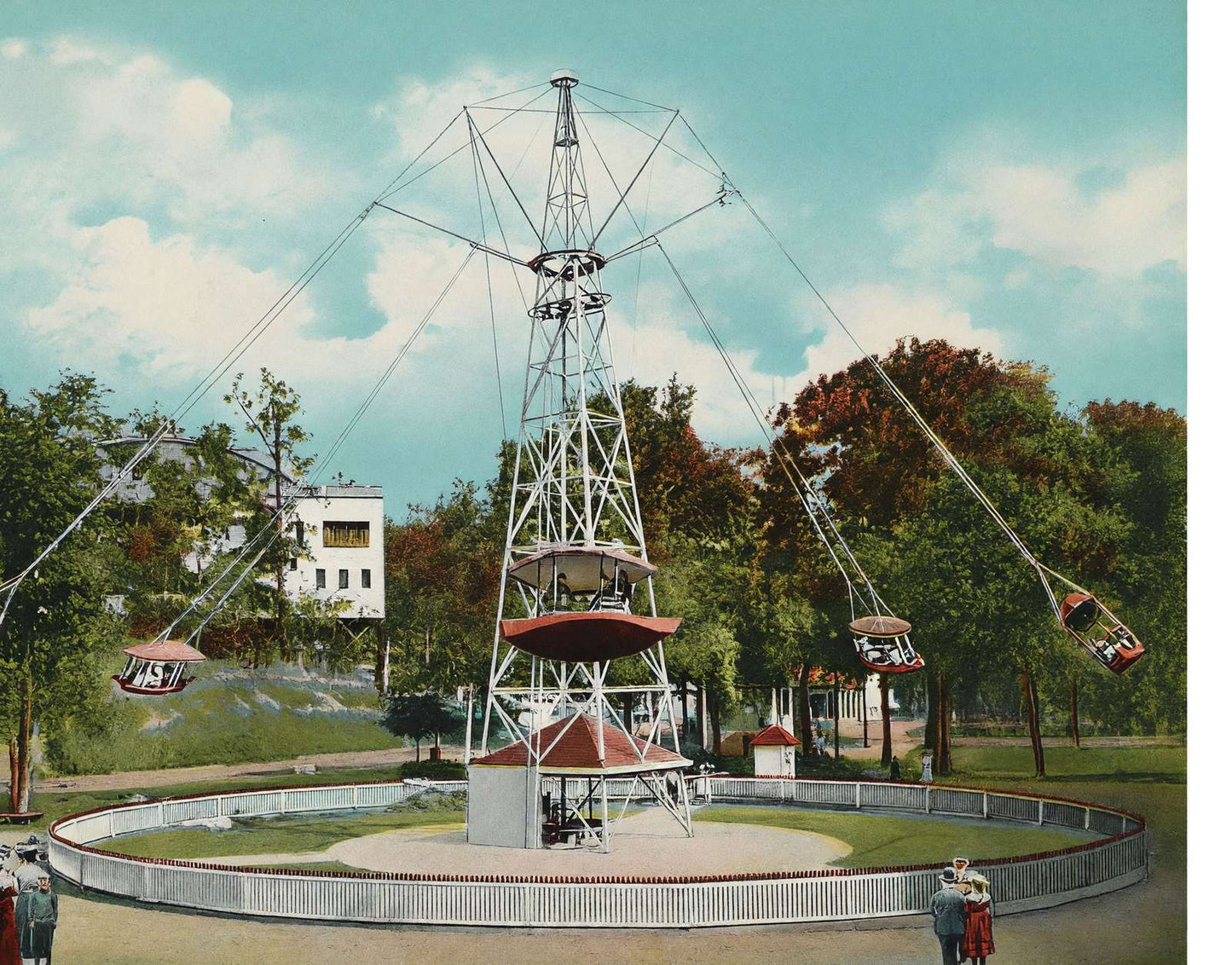 Ponce DE Leon Park Atlanta in 1906 Vintage Print (7 Sizes) - High Quality