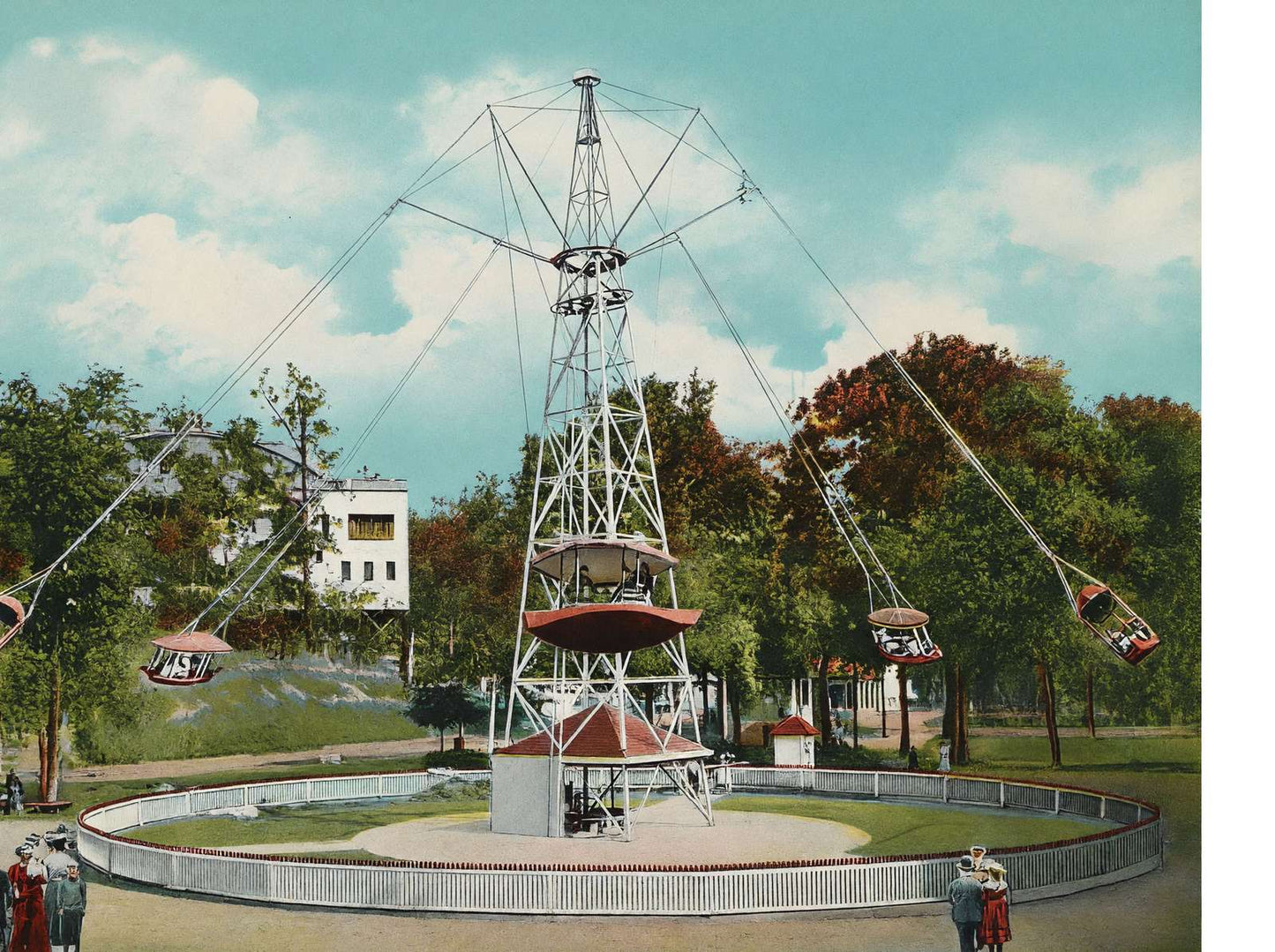 Ponce DE Leon Park Atlanta in 1906 Vintage Print (7 Sizes) - High Quality