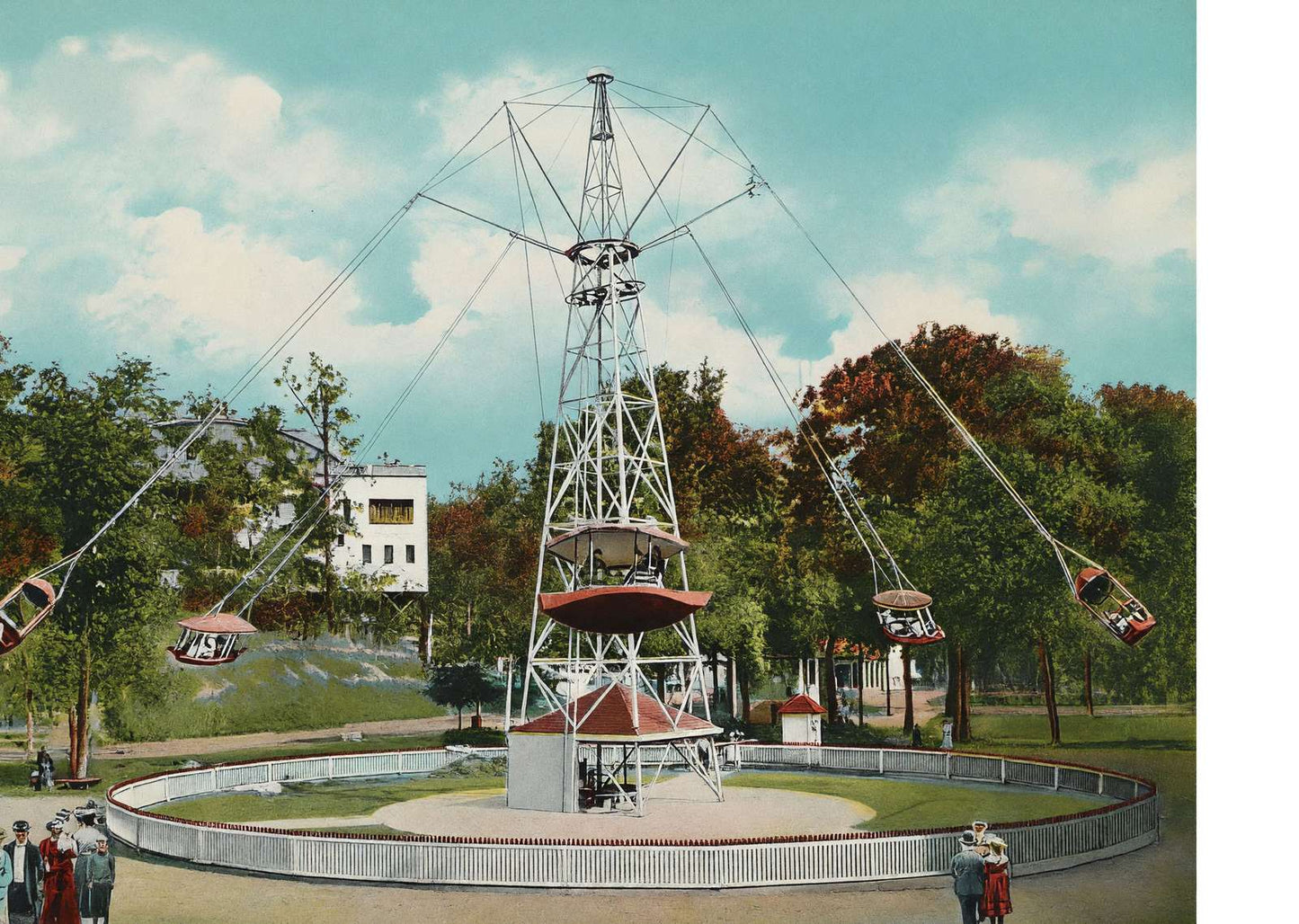 Ponce DE Leon Park Atlanta in 1906 Vintage Print (7 Sizes) - High Quality