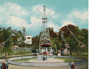 Ponce DE Leon Park Atlanta in 1906 Vintage Print (7 Sizes) - High Quality