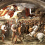 Pope Leo I Repulsing Attila Art Print 1514 Painting by Raphael (6 Sizes)