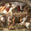 Pope Leo I Repulsing Attila Art Print 1514 Painting by Raphael (6 Sizes)