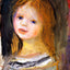 Portrait of a Woman Art Print 1897 Painting by Pierre-Auguste Renoir (6 Sizes)