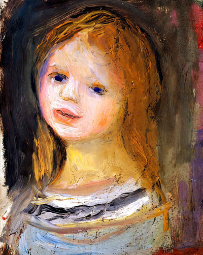 Portrait of a Woman painting by Pierre-Auguste Renoir (1897)