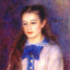 Portrait of Therese Berard painting by Pierre-Auguste Renoir (1879)