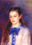 Portrait of Therese Berard Art Print 1879 by Pierre-Auguste Renoir (6 Sizes)