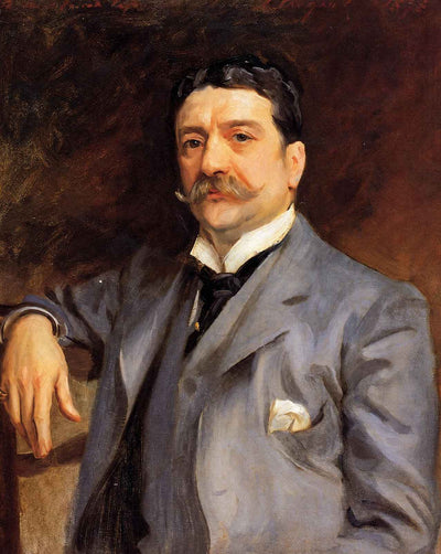 Portrait of Louis Alexander Fagan art print by John Singer Sargent (1893)