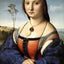 Portrait of Maddalena Doni art print by Raphael (1506)