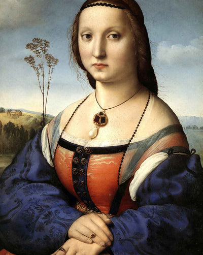 Portrait of Maddalena Doni art print by Raphael (1506)