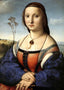 Portrait of Maddalena Doni 1506 Painting by Raphael Art Print (6 Sizes)