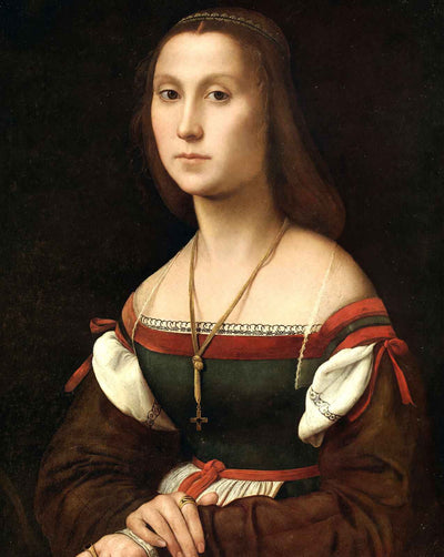 Portrait of a Woman (La Muta) art print by Raphael (1507)