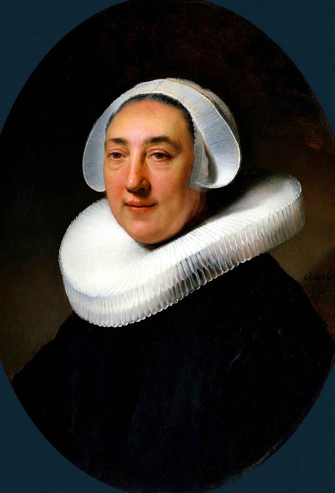 Portrait of Haesje Van Cleyburgh 1634 by Rembrandt Fine Art Print (6 Sizes)
