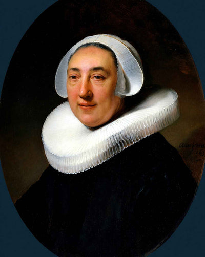 Portrait of Haesje Van Cleyburgh art print by Rembrandt (1634)