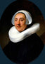 Portrait of Haesje Van Cleyburgh 1634 by Rembrandt Fine Art Print (6 Sizes)