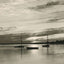 Portland Harbor Off Diamond Island Maine in 1908 Vintage Print (7 Sizes)