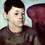 Portrait of the Artist's Son (1885) art print by Paul Cezanne (1885)