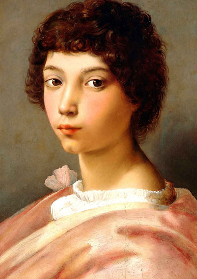 Portrait of a Young Man Art Print 1515 Painting by Raphael (6 Sizes)